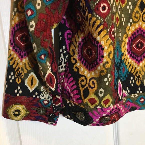Ruby Road Petite Colorful Jacket Size 10P - Picture 5 of 7
